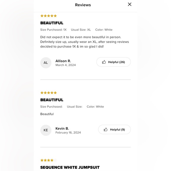 NWT NOVA LUXE Women’s Sequin Embroidered Bride Wedding Formal Jumpsuit Medium M - Picture 10 of 11